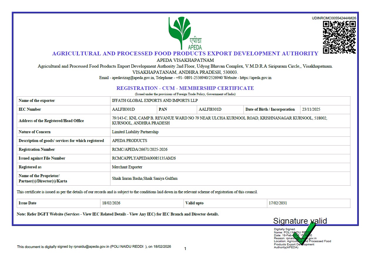 FIEO Certificate